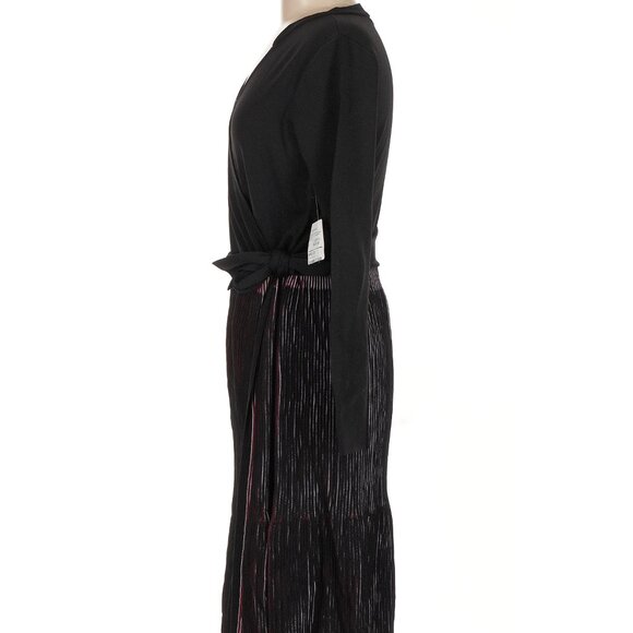 NWT black wrap sweater dress Nic + Zoe, size Medium - Picture 3 of 12